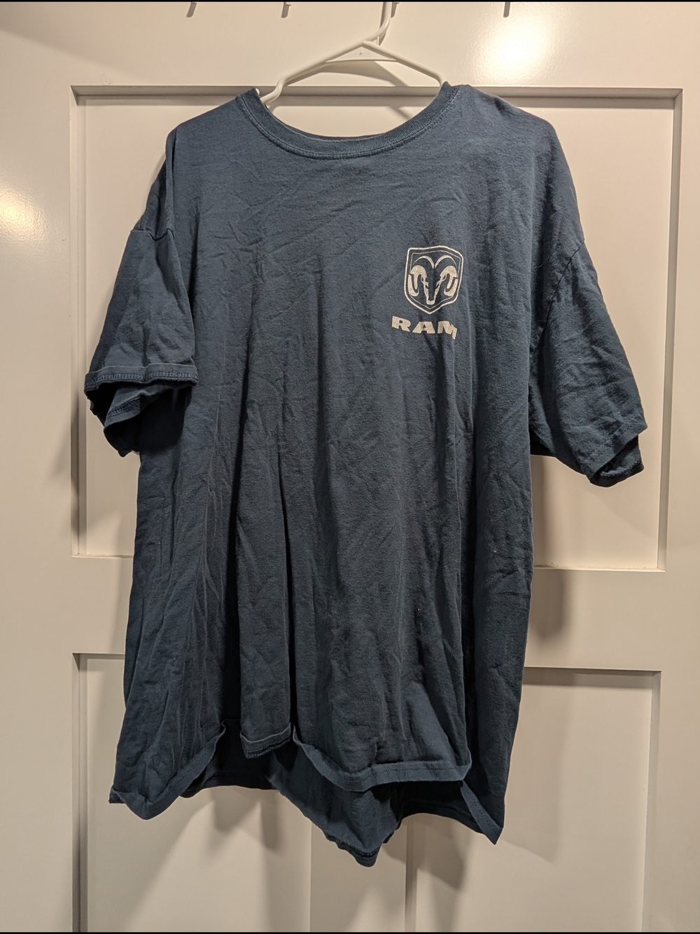 Gildan Slate Blue RAM Short-Sleeve Graphic Tee